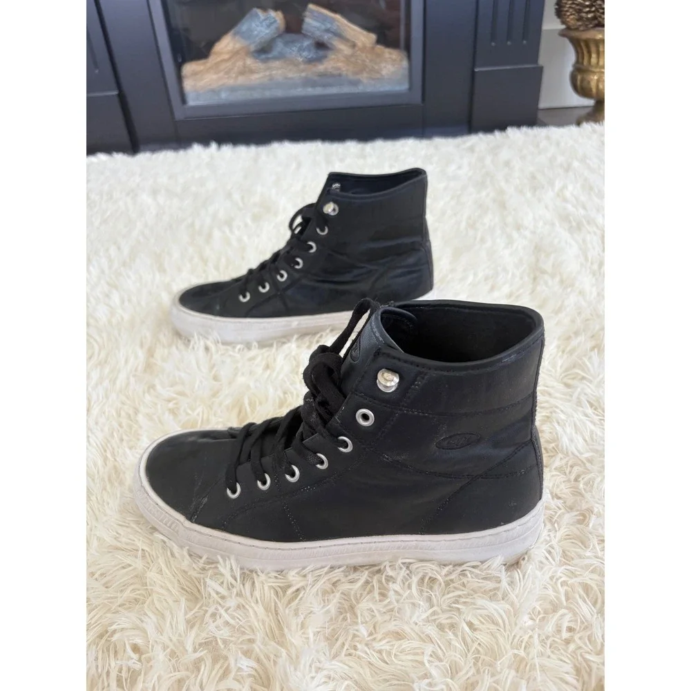 Lugz Women's Black‎ High Top Fashion Sneakers Chunky Platform Sole Shoes 8.5